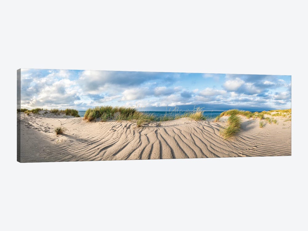 Sand Dunes At The North Sea Coast by Jan Becke 1-piece Canvas Print