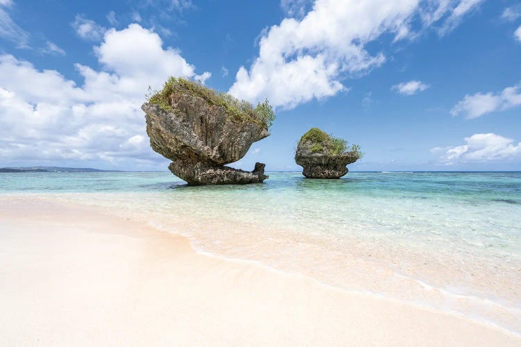 Mushroom Rocks, Hila'an Beach, Guam