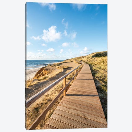 Dune Landscape Along The Rotes Kiiff On Sylt Canvas Print #JNB275} by Jan Becke Art Print