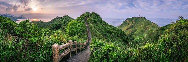 Bitou Cape Panorama At Sunset, Ruifang District, New Taipei, Taiwan, Republic Of China