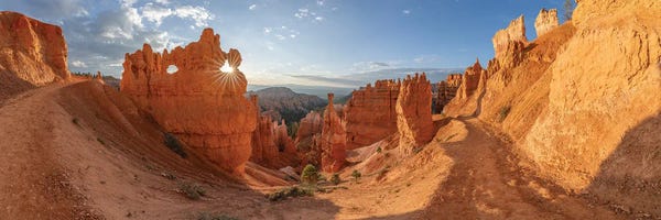 Bryce Canyon National Park: Bryce Canyon Sunrise Panorama, Utah, USA by Jan Becke