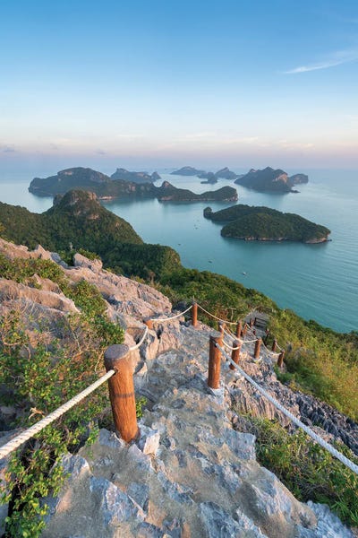 Islands: Hiking Trail At Mu Ko Ang Thong National Park, Thailand by Jan Becke