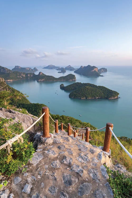 Tropical Islands At Mu Ko Ang Thong National Park, Thailand by Jan Becke wall art