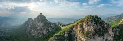 Simatai Part Of The Great Wall Of China by Jan Becke canvas print