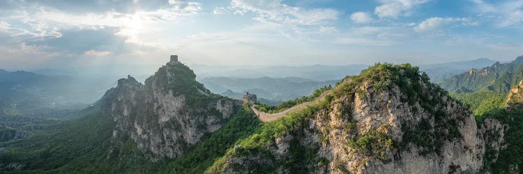 Simatai Part Of The Great Wall Of China by Jan Becke wall art