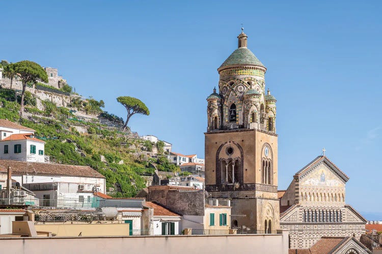 Amalfi Cathedral, Amalfi, Italy by Jan Becke wall art