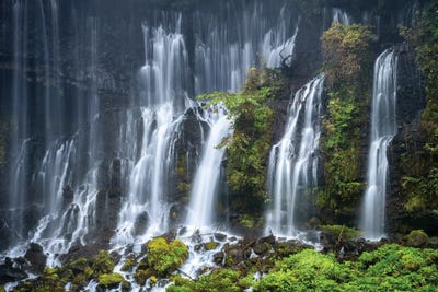 Shiraito Falls In Summer, Fujinomiya, Shizuoka Prefecture, Japan