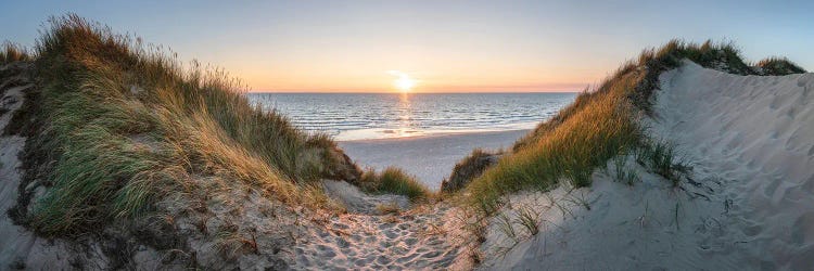 Dune Panorama At Sunset by Jan Becke wall art