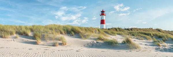 Lighthouses: Sylt Panorama With Lighthouse List Ost by Jan Becke