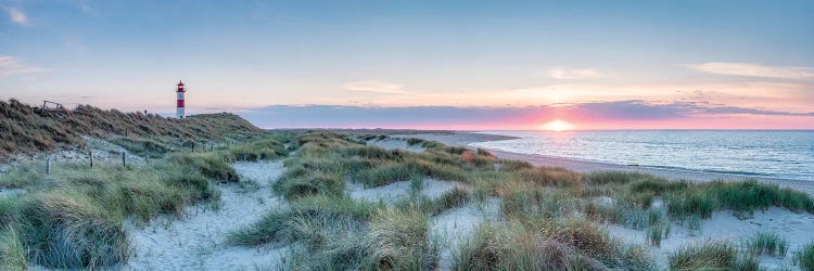 Sunset At The Dune Beach, Sylt, Schleswig-Holstein, Germany