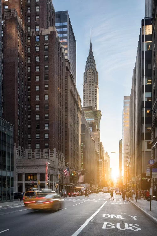 Fifth Avenue With Chrysler Building