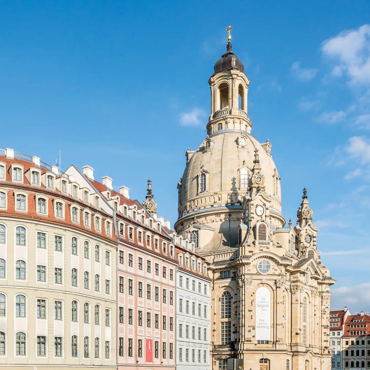 Frauenkirche at the Neumarkt in Dresden