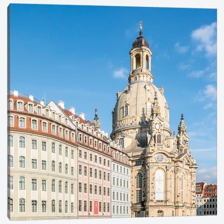Frauenkirche at the Neumarkt in Dresden Canvas Print #JNB447} by Jan Becke Canvas Art