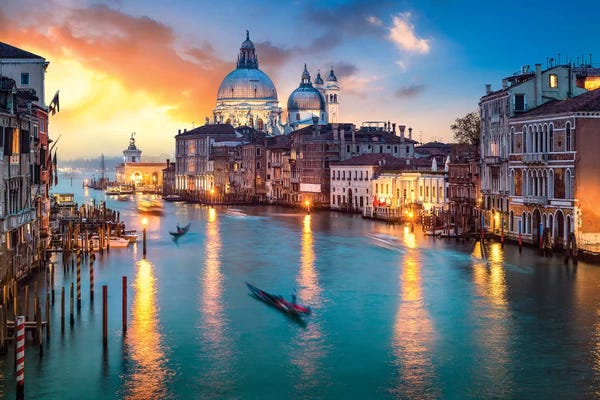 Veneto: Grand Canal II by Jan Becke