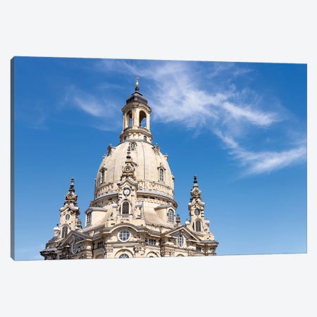 Frauenkirche (Church of Our Lady) in Dresden, Saxony, Germany Canvas Print #JNB471} by Jan Becke Canvas Wall Art