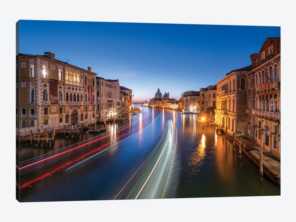 Grand Canal In Venice by Jan Becke 1-piece Canvas Wall Art