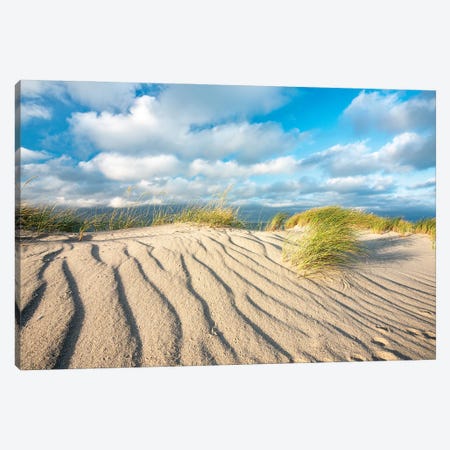 Dune beach at the North Sea coast Canvas Print #JNB494} by Jan Becke Canvas Art Print