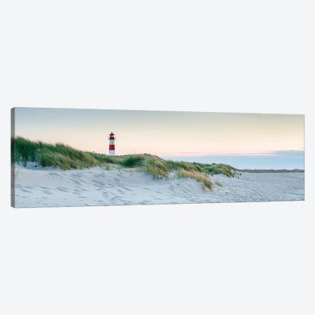 Lighthouse List Ost at the North Sea coast, Schleswig-Holstein, Germany Canvas Print #JNB497} by Jan Becke Canvas Print