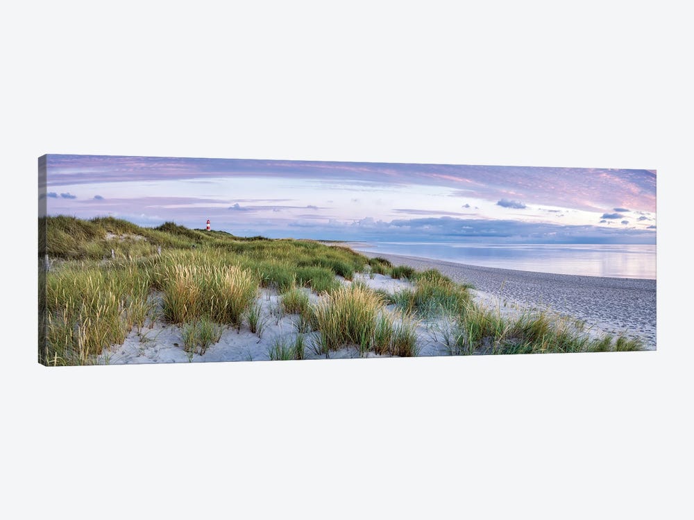 Dune beach panorama, Sylt, Schleswig-Holstein, Germany by Jan Becke 1-piece Canvas Artwork