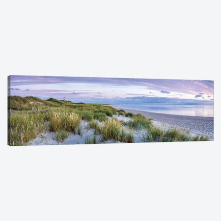 Dune beach panorama, Sylt, Schleswig-Holstein, Germany Canvas Print #JNB501} by Jan Becke Canvas Art