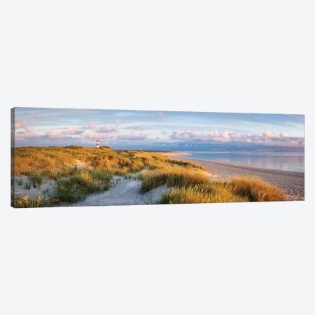 Panoramic view of a dune beach on the island of Sylt, Schleswig-Holstein, Germany Canvas Print #JNB509} by Jan Becke Canvas Wall Art