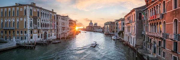 City Sunrises & Sunsets: Grand Canal, Venice II by Jan Becke