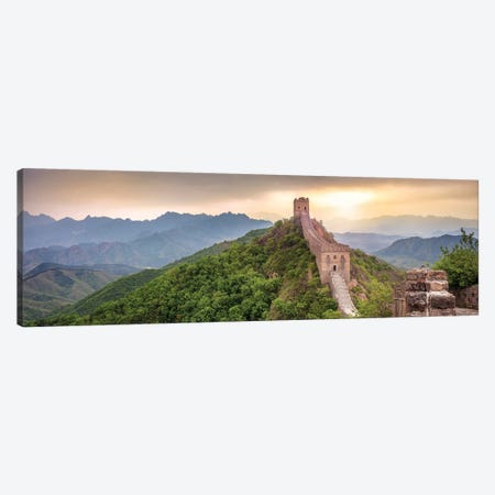 Great Wall Of China Near Jinshanling Canvas Print #JNB54} by Jan Becke Canvas Print
