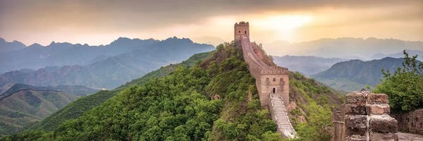 Wonders Of The World: Great Wall Of China Near Jinshanling by Jan Becke