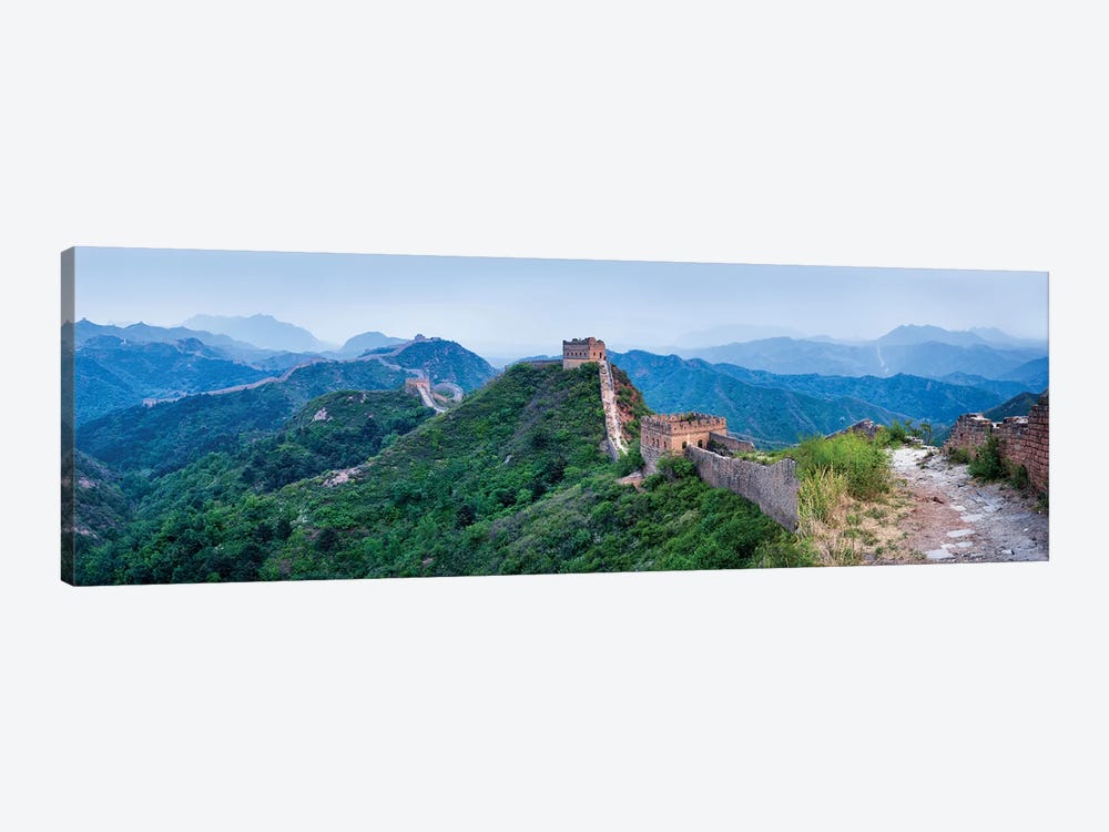 Great Wall Of China Simatai Section by Jan Becke 1-piece Canvas Print
