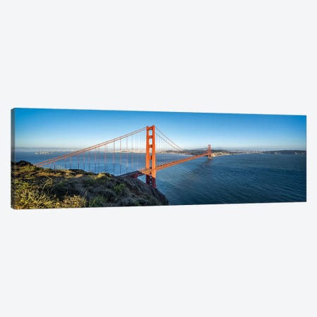 Golden Gate Bridge in San Francisco, California, USA Canvas Print #JNB571} by Jan Becke Canvas Art Print