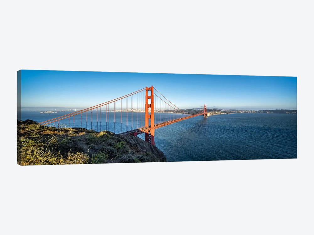 Golden Gate Bridge in San Francisco, California, USA by Jan Becke 1-piece Canvas Print