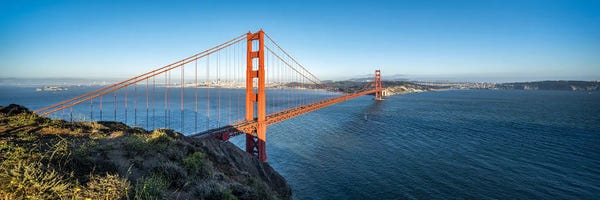 Golden Gate Bridge: Golden Gate Bridge in San Francisco, California, USA by Jan Becke
