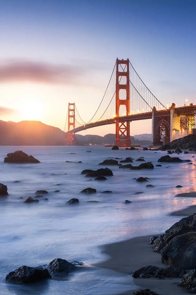 Golden Gate Bridge: Golden Gate Bridge in San Francisco, USA by Jan Becke