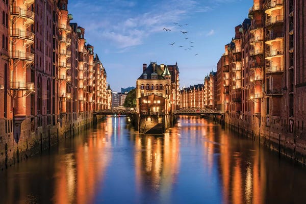 Coastal Villages & Towns: Hamburg Speicherstadt by Jan Becke