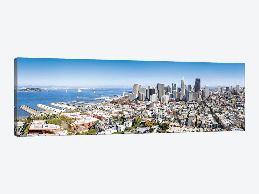Aerial view of San Francisco, California, USA by Jan Becke 1-piece Art Print