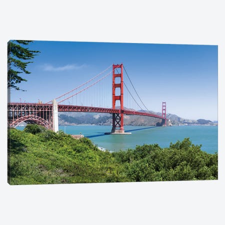 Golden Gate Bridge in San Francisco Canvas Print #JNB585} by Jan Becke Art Print