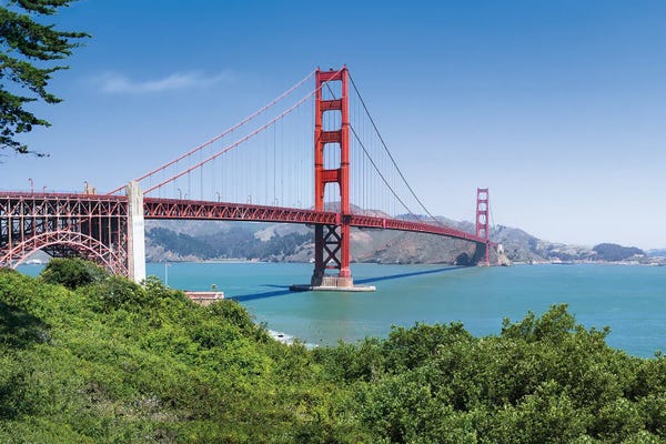 San Francisco: Golden Gate Bridge in San Francisco by Jan Becke