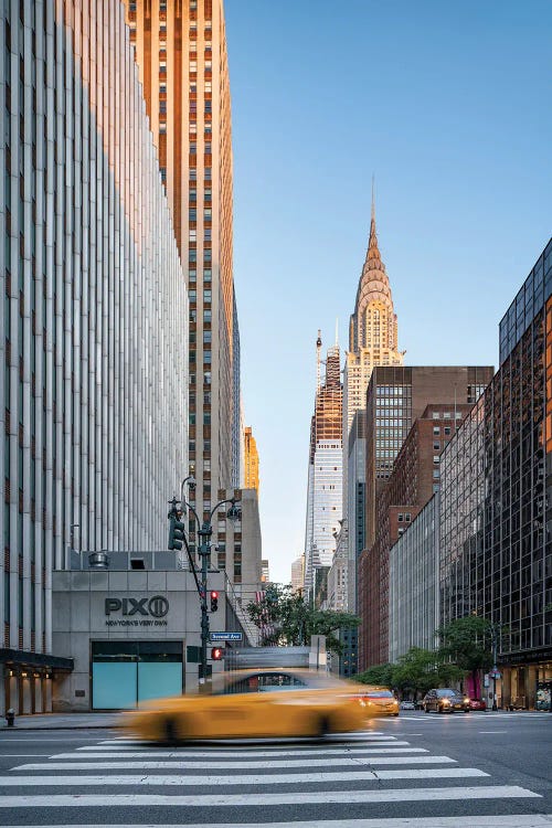 Chrysler Building at sunrise, Midtown Manhattan