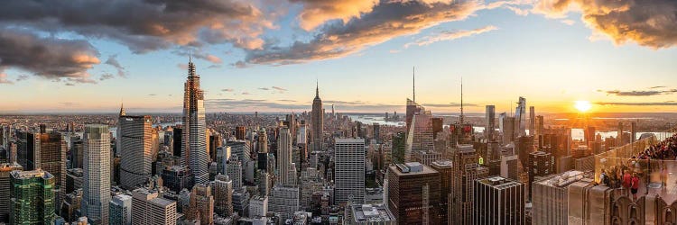 Manhattan skyline panorama