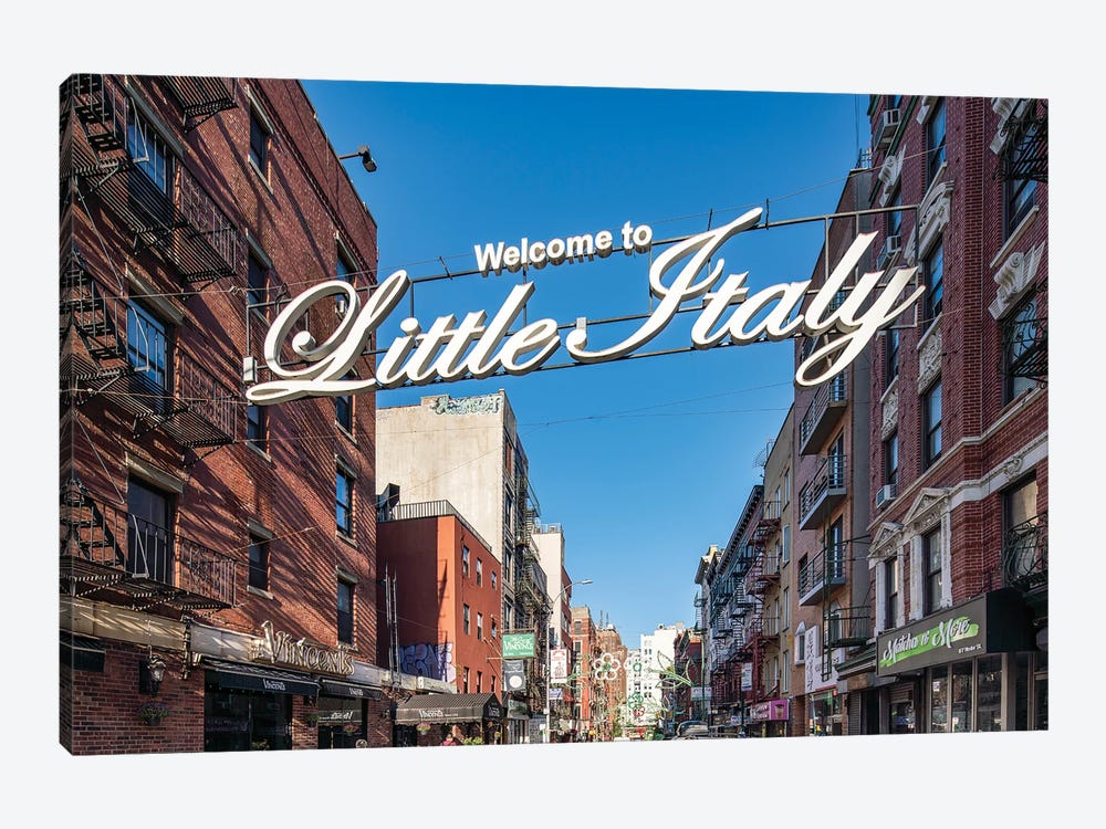 Little Italy, New York City by Jan Becke 1-piece Art Print