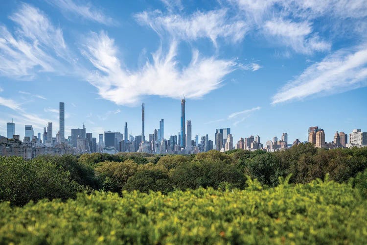 Midtown Manhattan skyline and Central Park