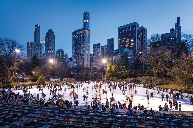 Wollman Rink in Central Park, New York City, USA