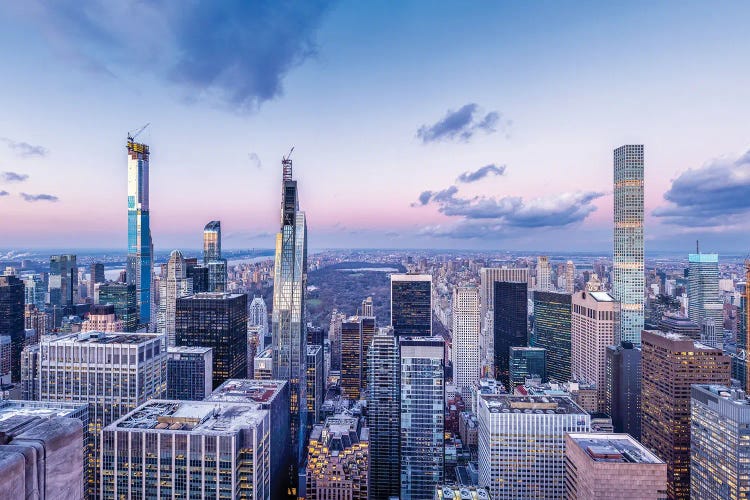 Billionaires’ Row Row Near Central Park