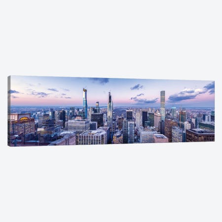Panoramic View Of Skyscraper Buildings And Central Park, New York City, USA Canvas Print #JNB735} by Jan Becke Canvas Wall Art