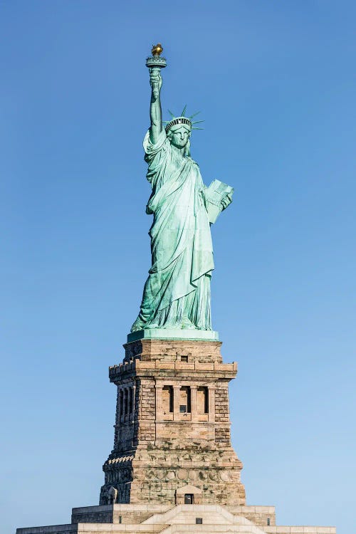 Statue Of Liberty On Liberty Island