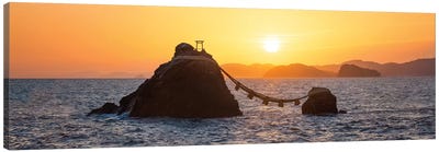 Meoto-Iwa Rocks At Sunrise Canvas Art Print