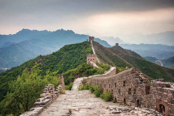 The Great Wall Of China: Great Wall Near Jinshanling, China by Jan Becke