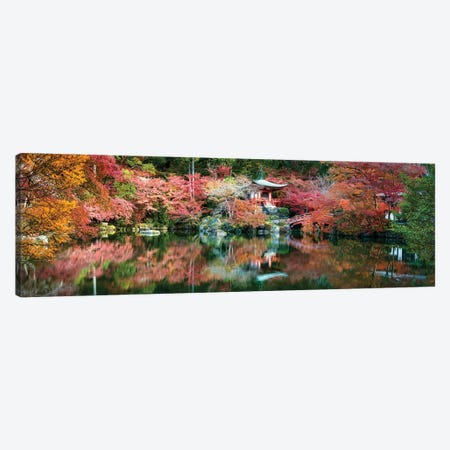 Panoramic View Of The Daigo-Ji Temple In Autumn, Kyoto, Japan Canvas Print #JNB845} by Jan Becke Canvas Art