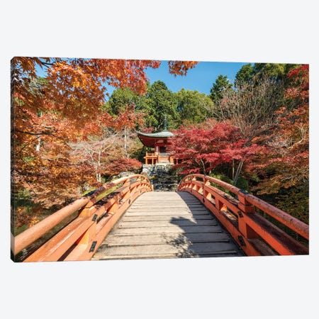 Daigo-Ji Temple In Autumn, Kyoto, Japan Canvas Print #JNB846} by Jan Becke Canvas Wall Art