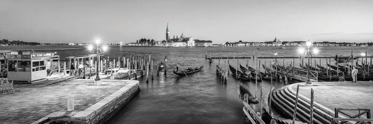 Panoramic View Of San Giorgio Maggiore At Night, Venice, Italy